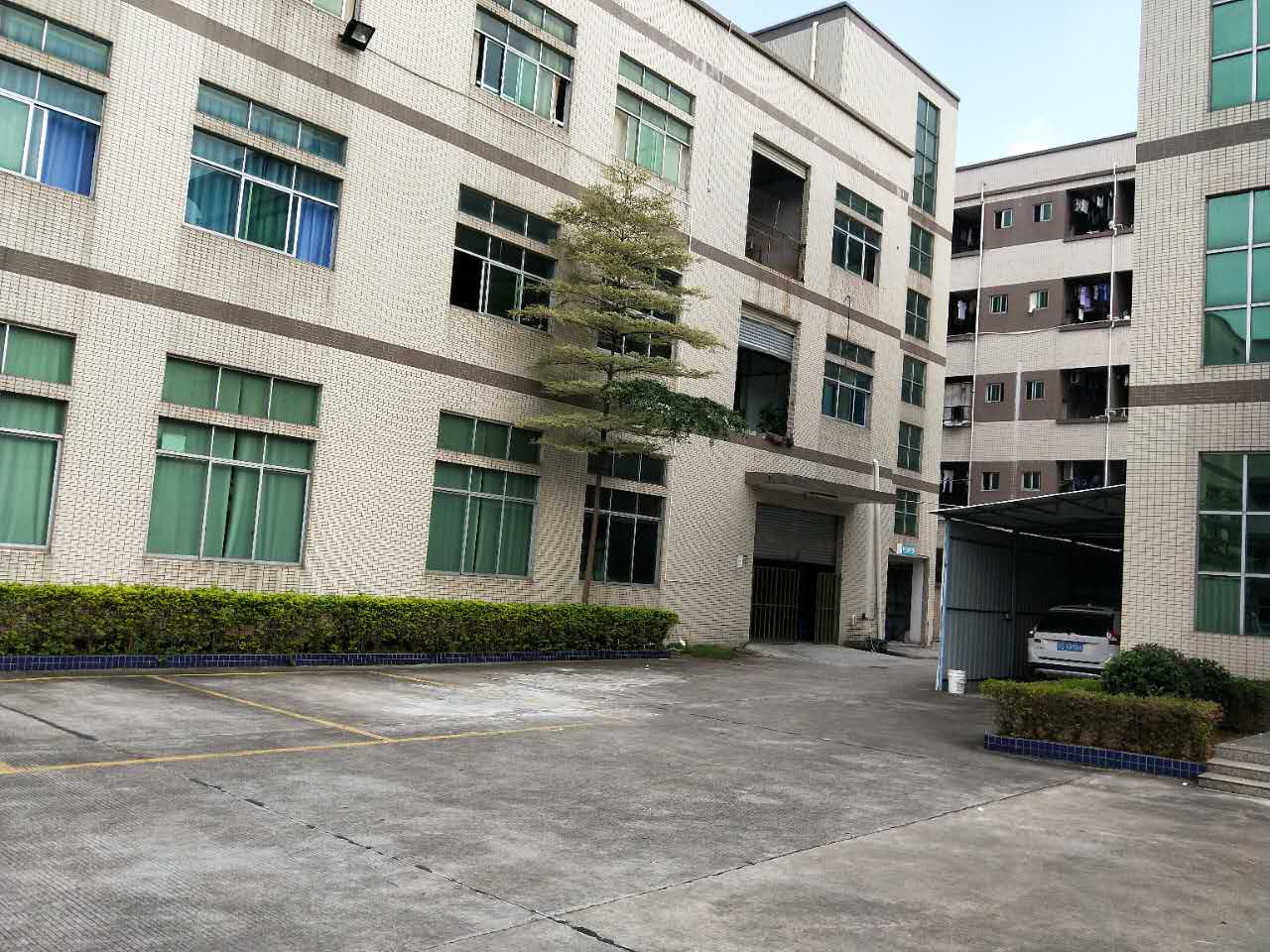 东莞横沥独院原房东标准厂房分租一楼900平方厂房出租