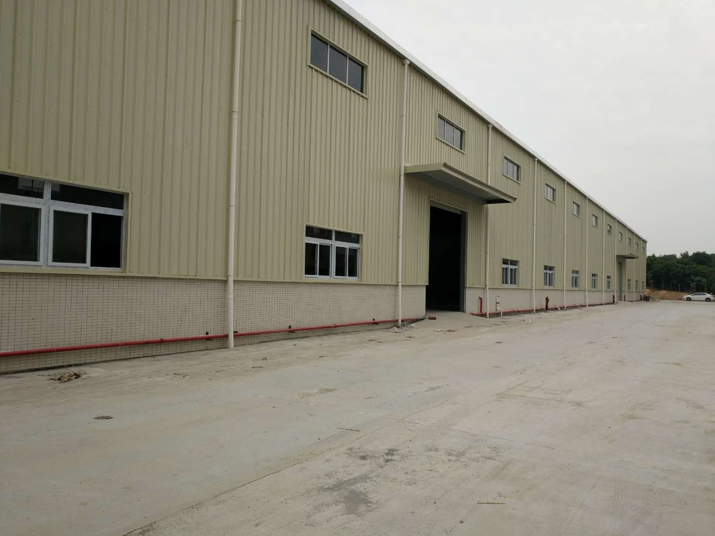 东莞横沥新出独院单一层钢结构厂房4500平方厂房出租